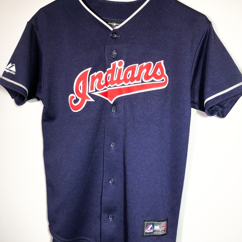 Mid 90s Vintage Majestic Cleveland Indians Jersey